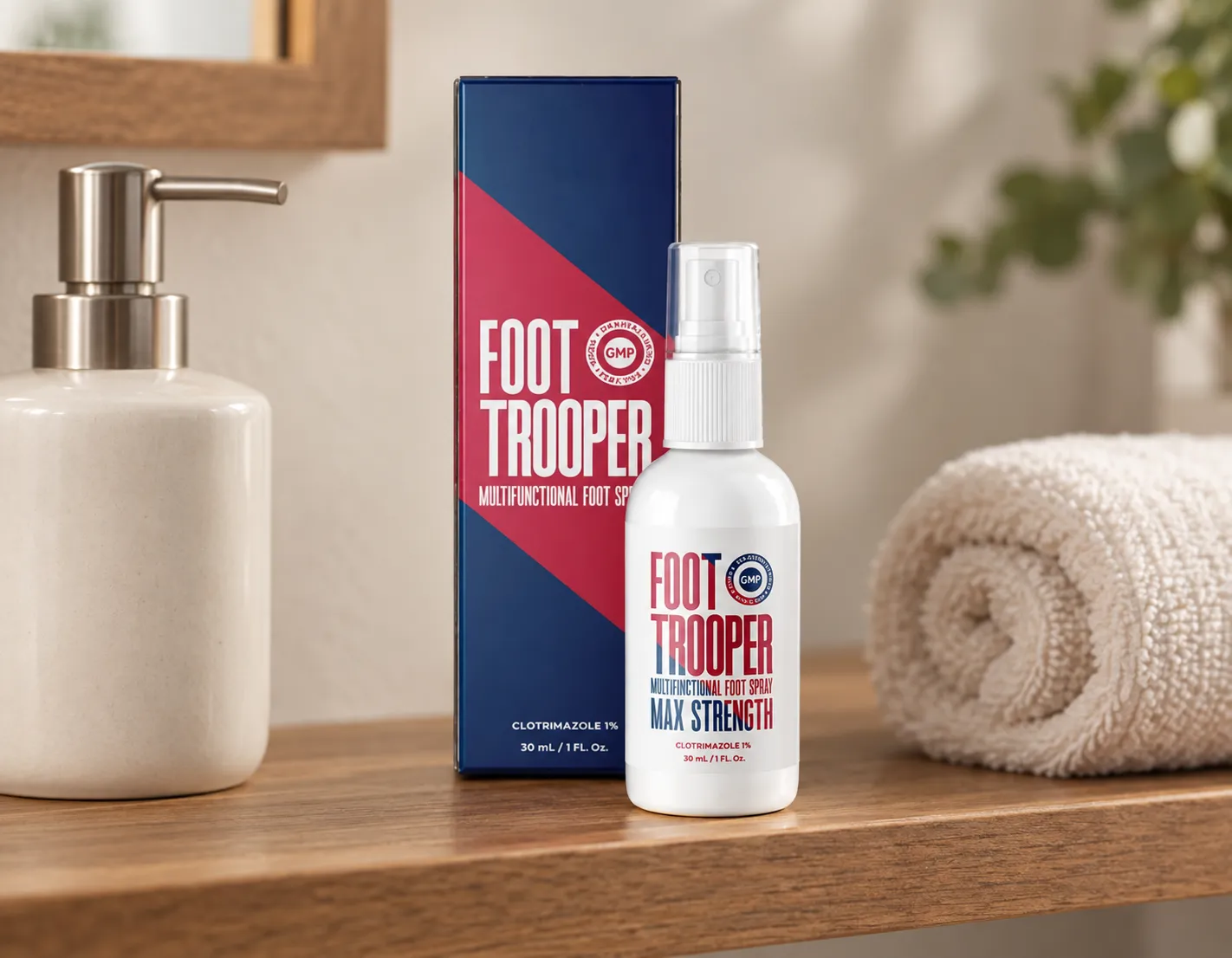Foot Trooper-fungus remedy — le produit au quotidien