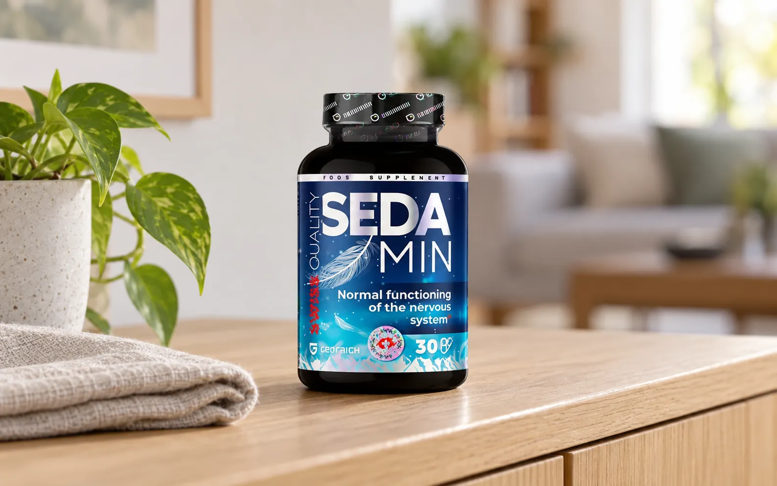 Sedamin — le produit au quotidien