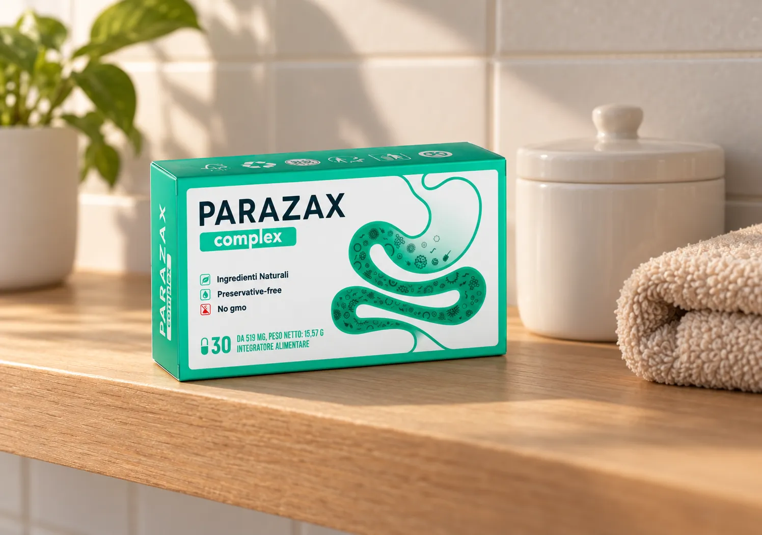 Parazax Complex — le produit au quotidien