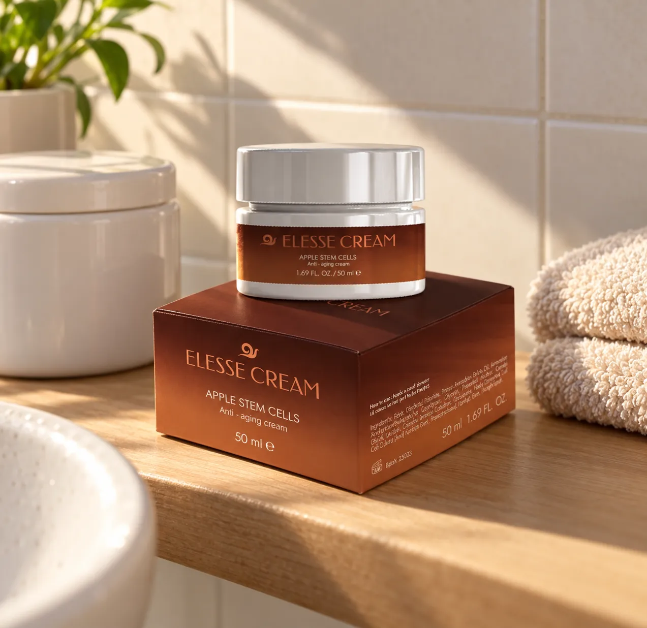 Elesse Cream — le produit au quotidien