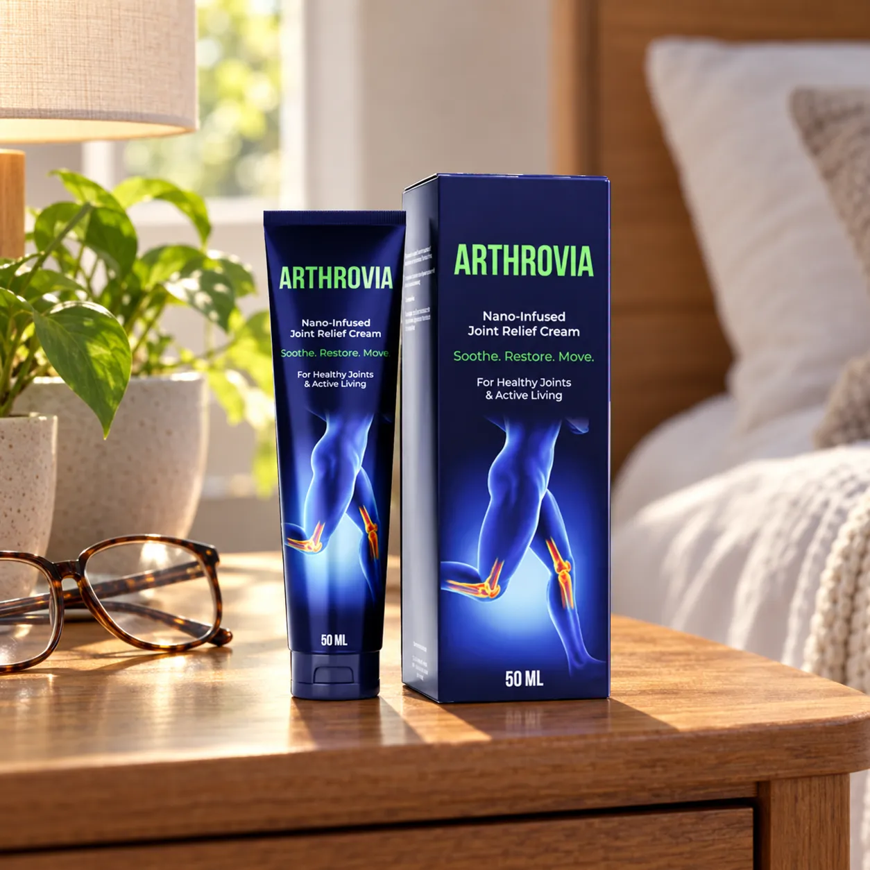 Arthrovia — le produit au quotidien