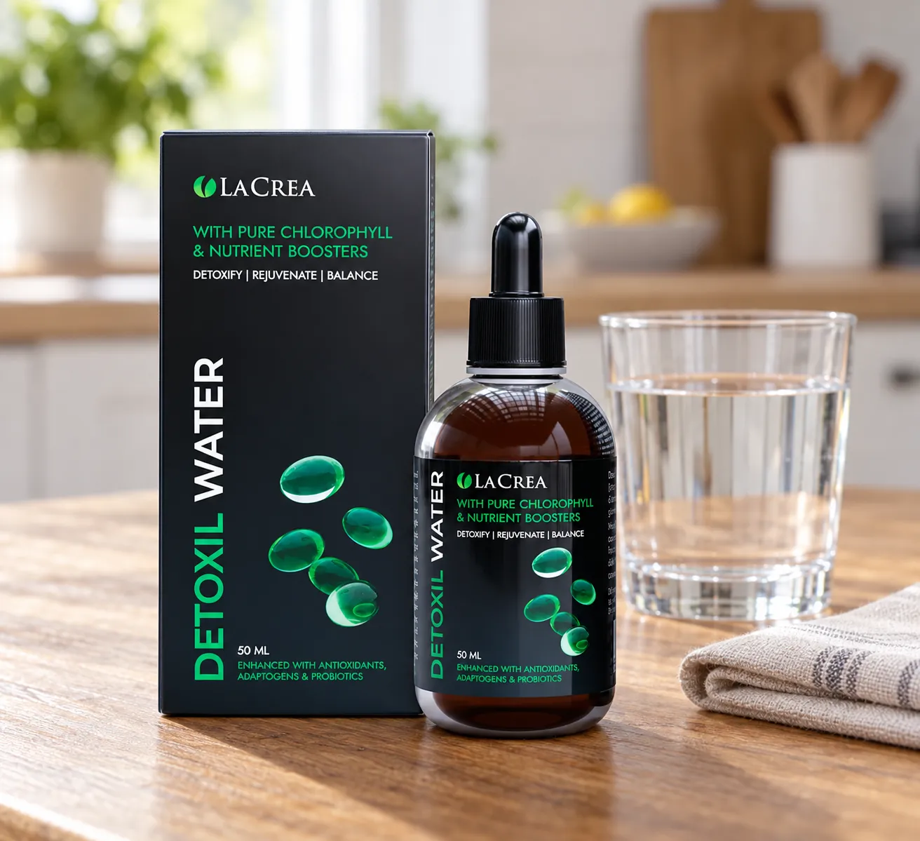 Detoxil Water gastro — le produit au quotidien