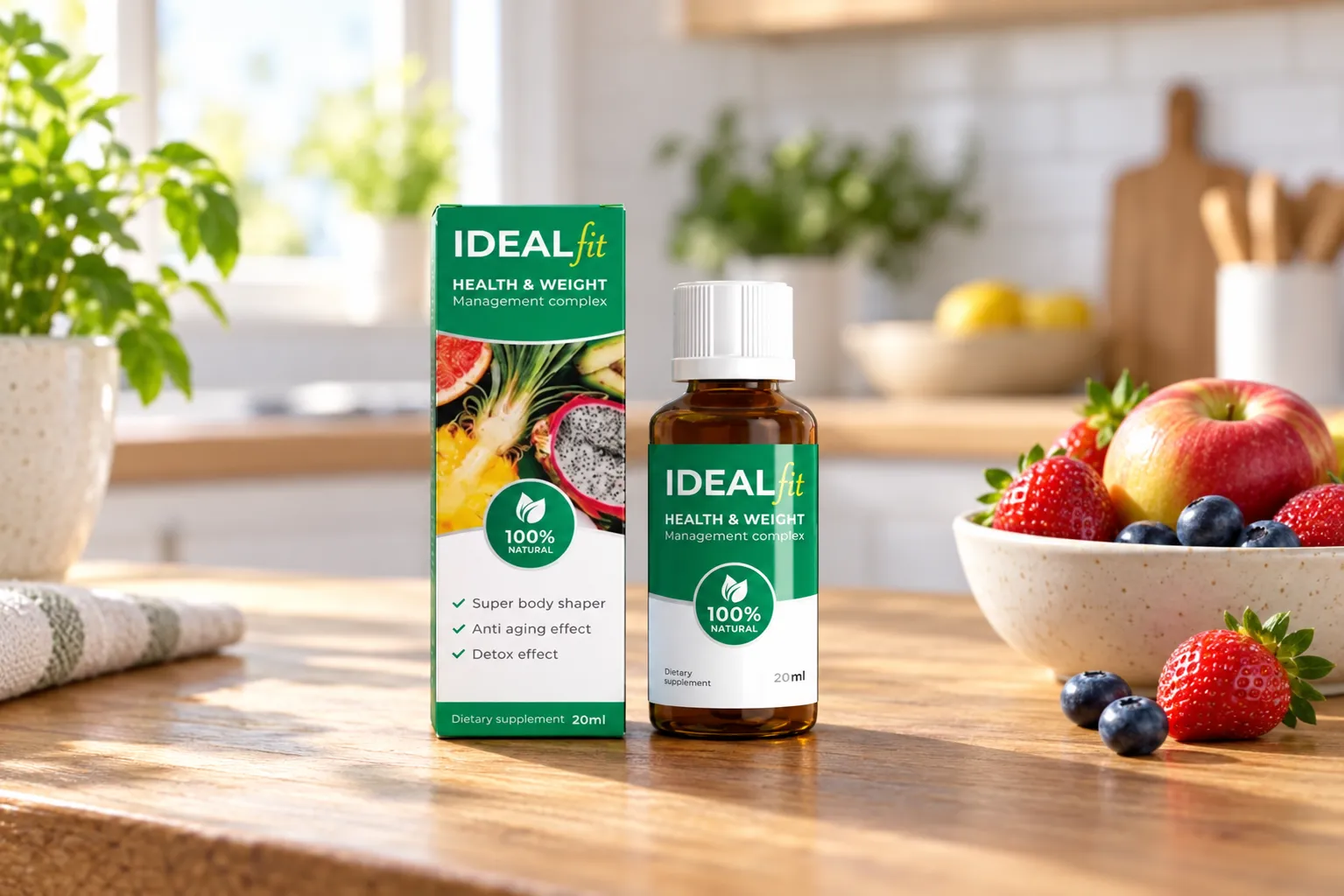 IdealFit — le produit au quotidien