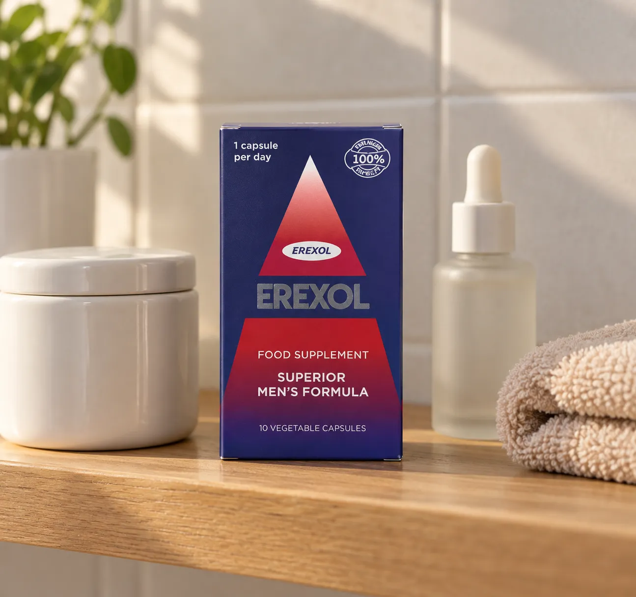Erexol — le produit au quotidien