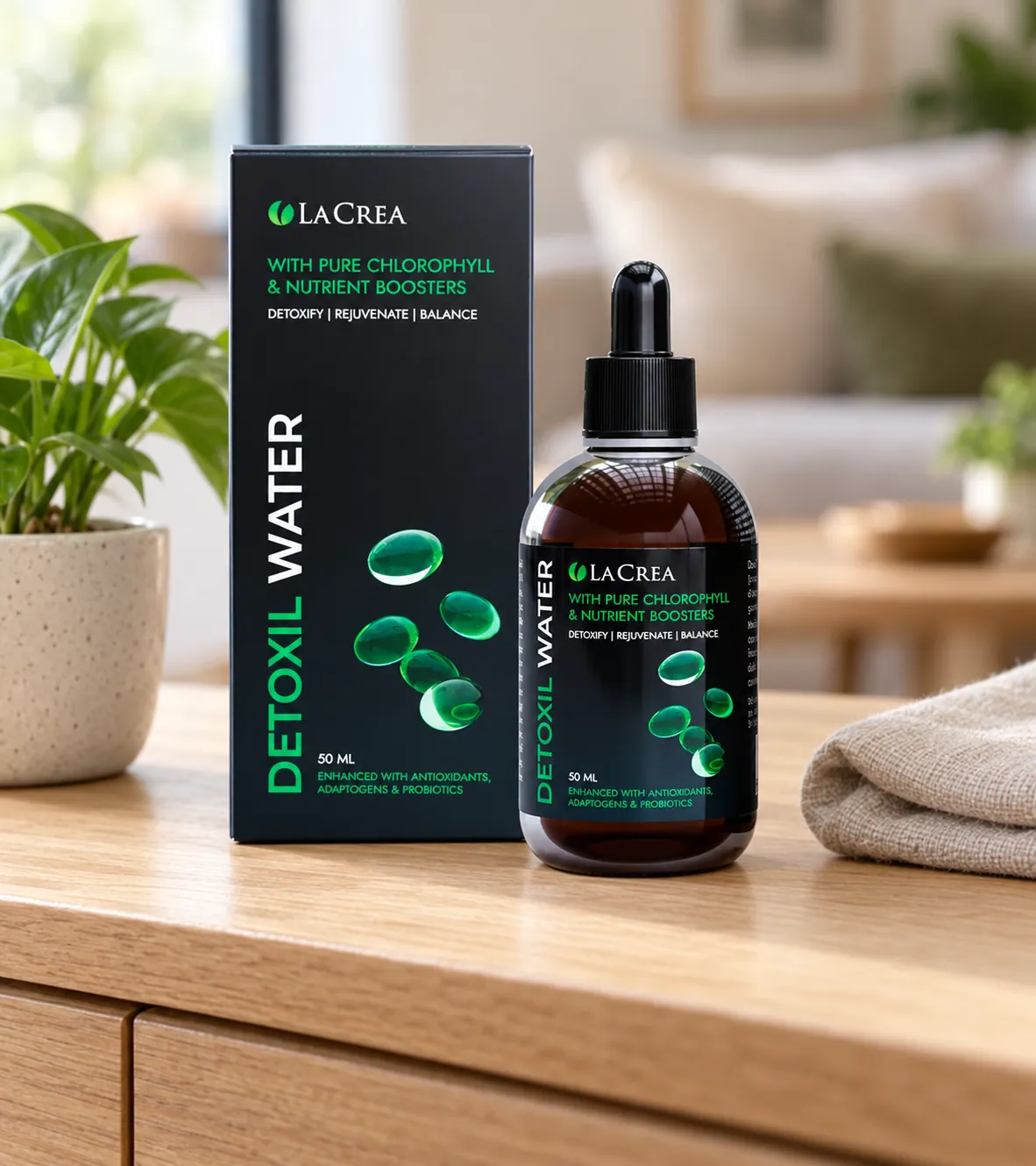 Detoxil water — le produit au quotidien