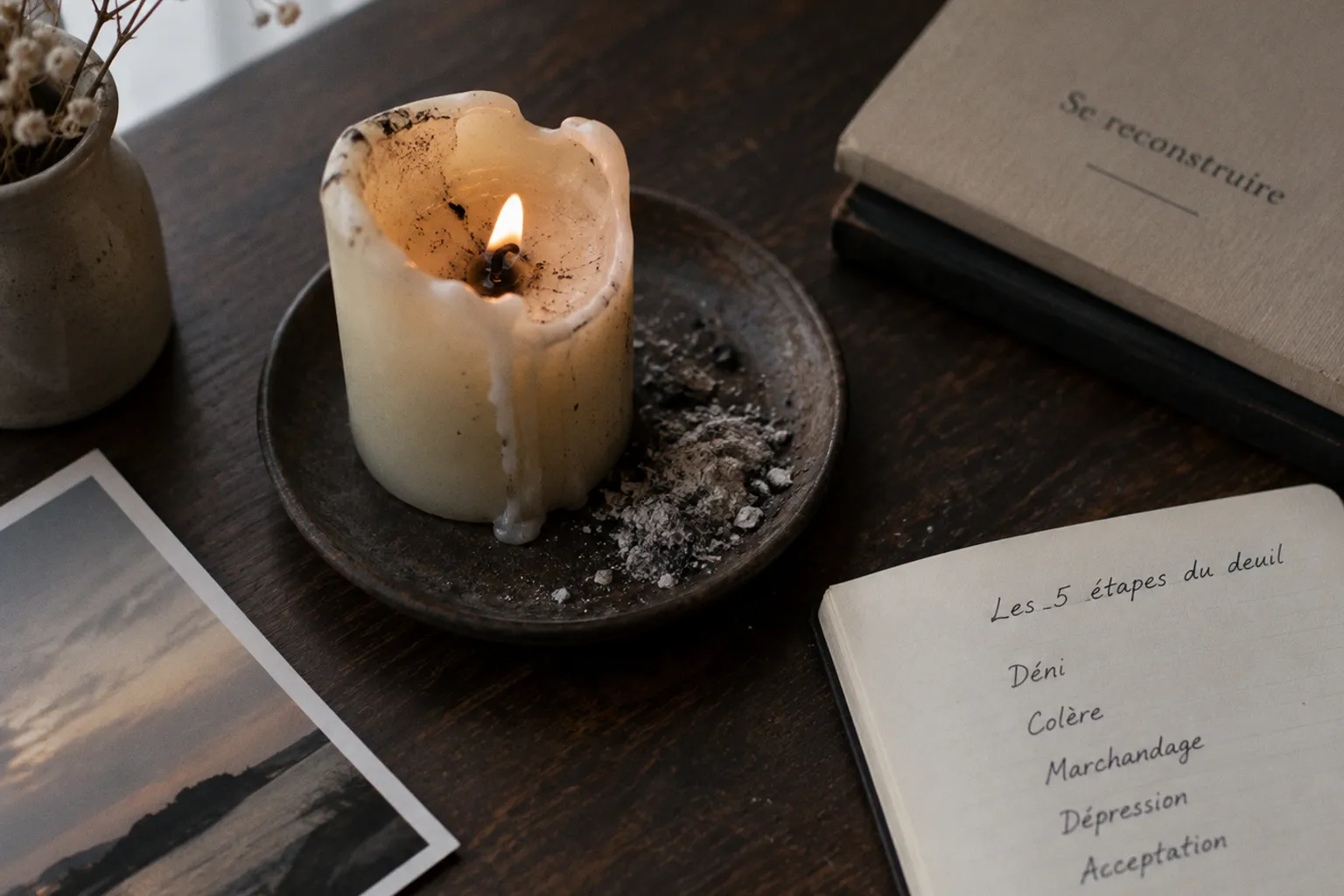 Processus de deuil : 5 étapes clés pour reconstruire sa vie