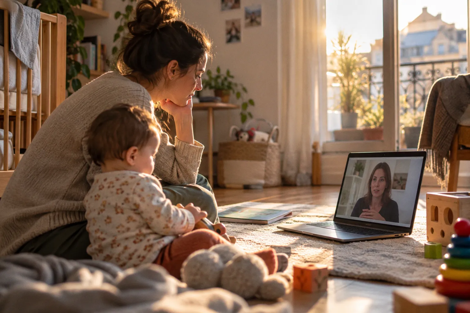 Santé mentale maternelle : les enjeux de l'accompagnement psychologique à distance